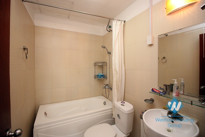 Two bedrooms apartment is available for rent in Tay Ho,Hanoi